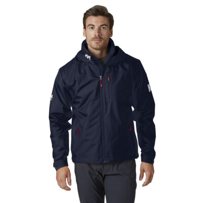 Helly Hansen Crew Hooded Midlayer Jacket - Navy