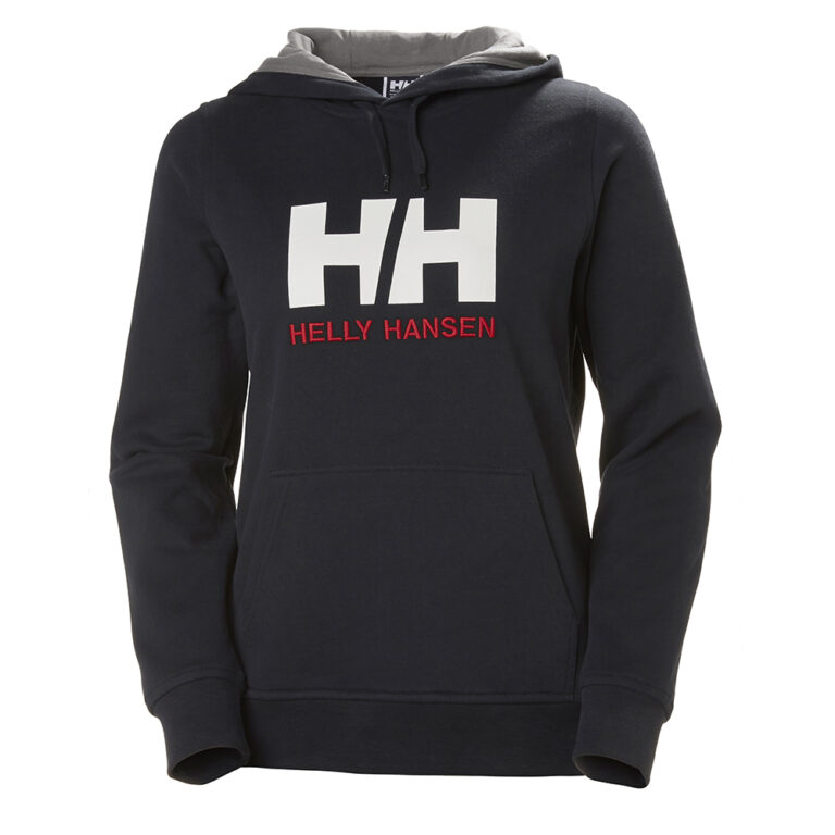 Helly Hansen Womens HH Logo Hoodie - Navy