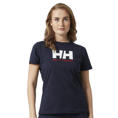 Helly Hansen Womens HH Logo T-Shirt - Navy