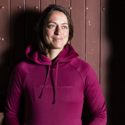 Musto Evolution OSM Technical Hoodie For Women - Morello