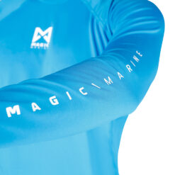 Magic Marine Cube Long Sleeve Rash Vest - Blue