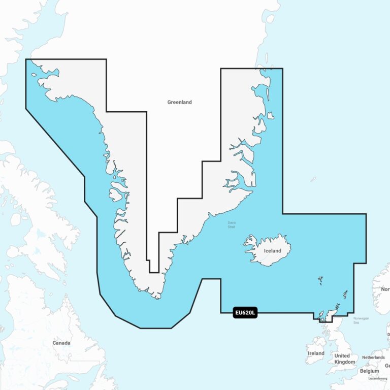 Navionics Platinum+ Large Charts - EU620L Greenland & Iceland