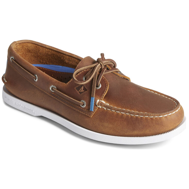 Sperry Authentic Original 2-Eye Leather Boat Shoe - Tan