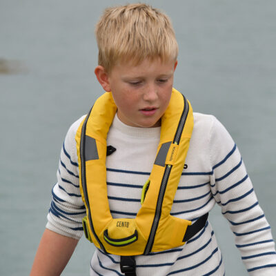 スピンロック 子供用ライフジャケット DECK VEST CENTO ジュニア Spinlock Deckvest Cento Junior With Harness For Children