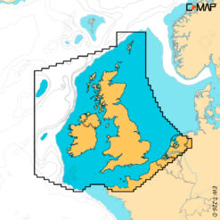 CMAP Discover X United Kingdom & Ireland (For Simrad NSX Only) - Image