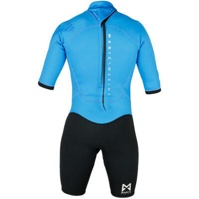 Magic Marine Brand Junior Shorty 3/2mm Wetsuit - Blue