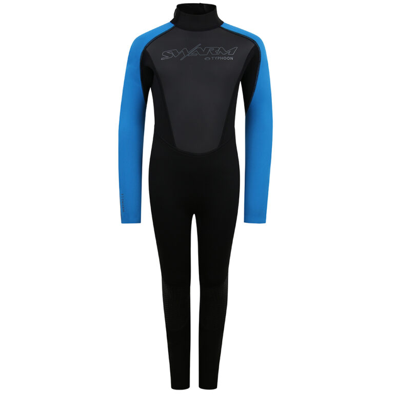 Typhoon Swarm3 Wetsuit For Youth - Black / Blue