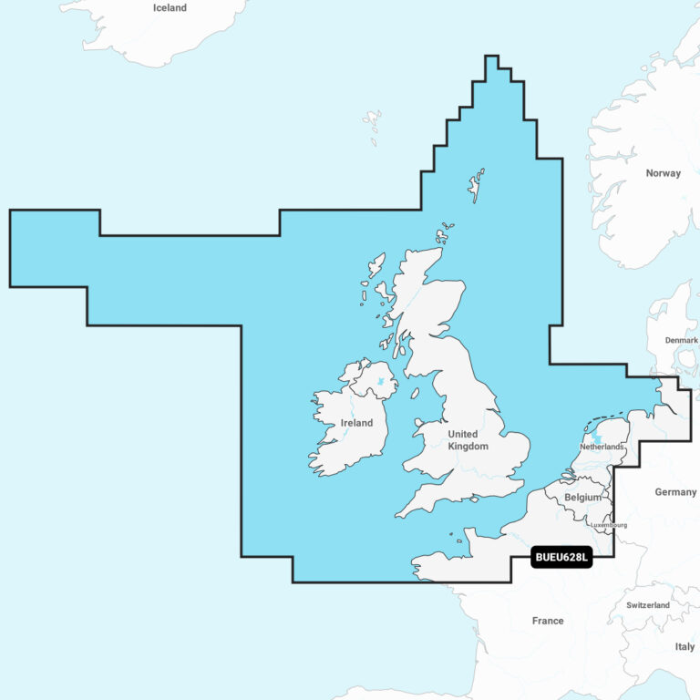 Garmin Navionics+ UK Update for Preloaded Plotters (Compatible Garmin Plotters Only) - Image