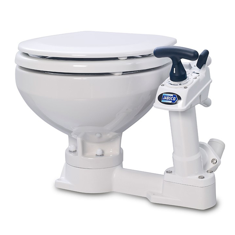 Jabsco Manual Toilet Twist 'n' Lock: Regular Or Compact Marine Head