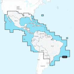 Navionics+ Mexico, Caribbean to Brazil - Image