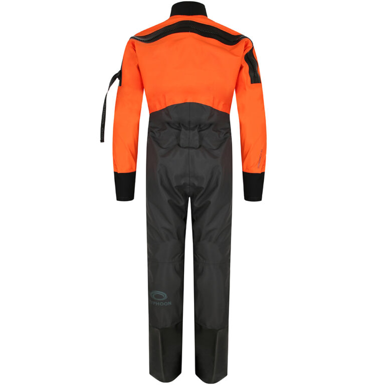 Typhoon Rhossilli 2.0 Junior Drysuit - Orange / Graphite