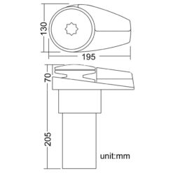 South Pacific S/S 8mm - 1000w Vertical Windlass - Image