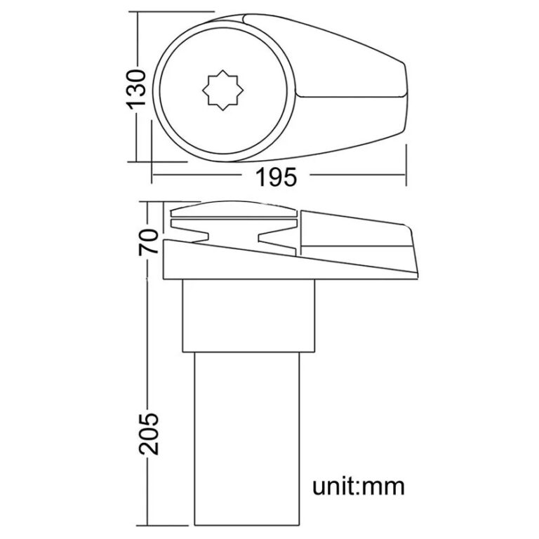 South Pacific S/S 8mm - 1000w Vertical Windlass - Image