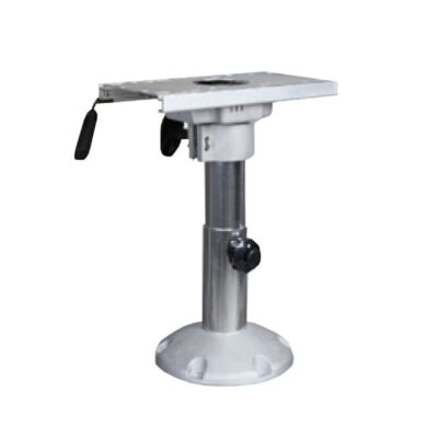 Aluminium Adjustable Boat Seat Pedestal with slider 13"-17" - Image
