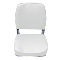 Classic Low Back Folding Seat - White
