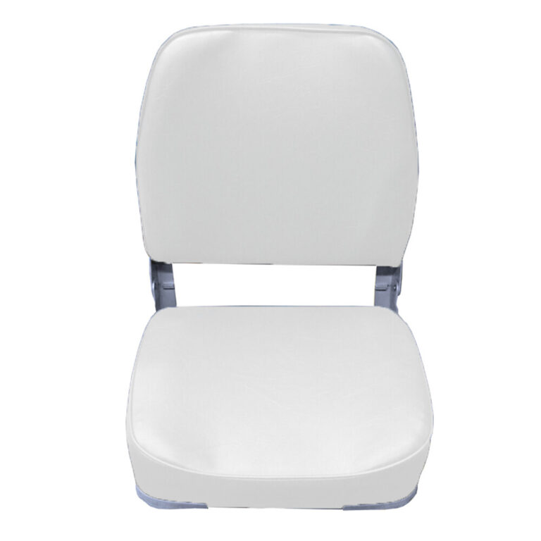 Classic Low Back Folding Seat - White
