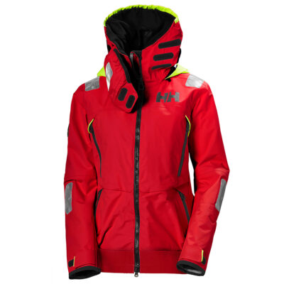 Helly Hansen Aegir Race Jacket For Women - Alert Red