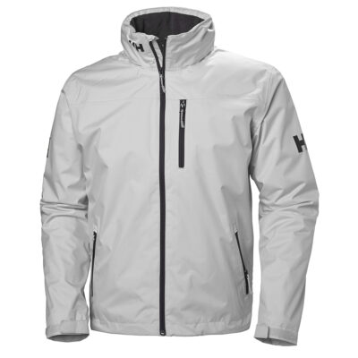 Helly Hansen Crew Hooded Midlayer Jacket - Grey Fog