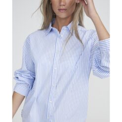 Holebrook Sample Amalia Shirt Ladies - Light Blue/White - Small - Image