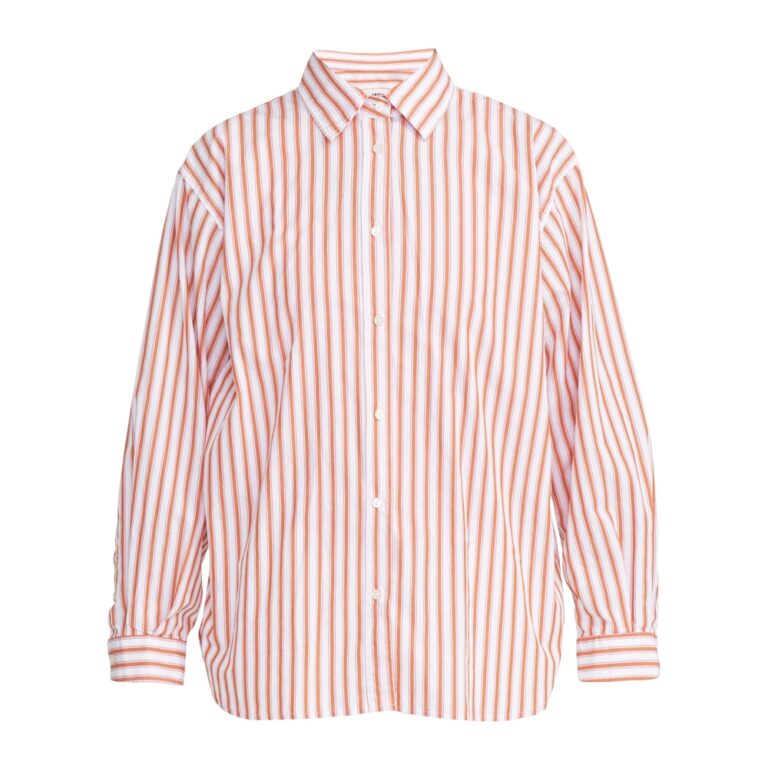 Holebrook Sample Amalia Shirt Ladies - White/Flame Orange - Small - Image