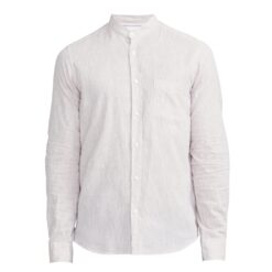 Holebrook Sample Dag Collarless Shirt Men's - Sand - Medium - Image