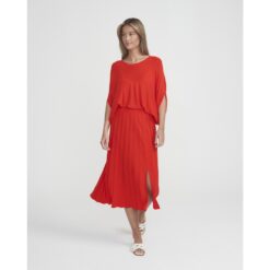 Holebrook Sample Edit Skirt Ladies - Flame Orange - Small - Image