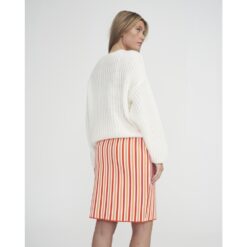 Holebrook Sample Gry Skirt Ladies - White/Flame Orange - Small - Image