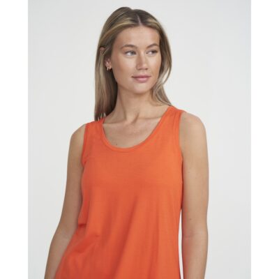 Holebrook Sample Jennie Tank Top Ladies - Flame Orange - Small - Image