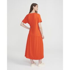 Holebrook Sample Jennie Tee Dress Ladies - Flame Orange - Small - Image