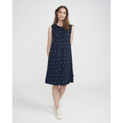 Holebrook Sample Jennie Wide Dress Ladies - Navy/White - Small - Image