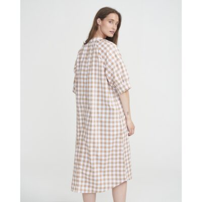 Holebrook Sample Johanna Dress Ladies - Warm Sand/White - Small - Image