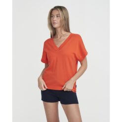 Holebrook Sample Katja Top Ladies - Flame Orange - Small - Image