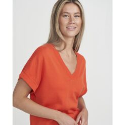 Holebrook Sample Katja Top Ladies - Flame Orange - Small - Image