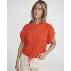 Holebrook Sample Nettan Vest Ladies - Flame Orange - Small - Image