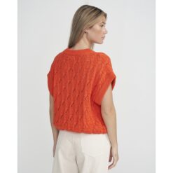 Holebrook Sample Nettan Vest Ladies - Flame Orange - Small - Image