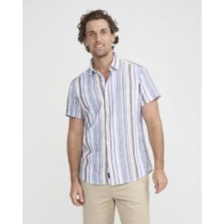 Holebrook Sample Thomas Shirt Men's - Multi Colour Stripe - Medium - Image
