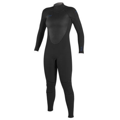 O'Neill Womens Epic 5/4mm Back Zip Full Wetsuit - Black