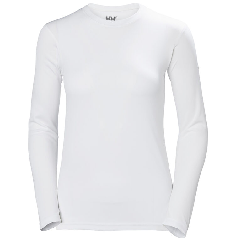 Helly Hansen HH Tech Long Sleeve Crew Shirt for Women - White