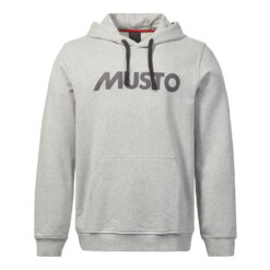 Musto Logo Hoodie - Grey Melange