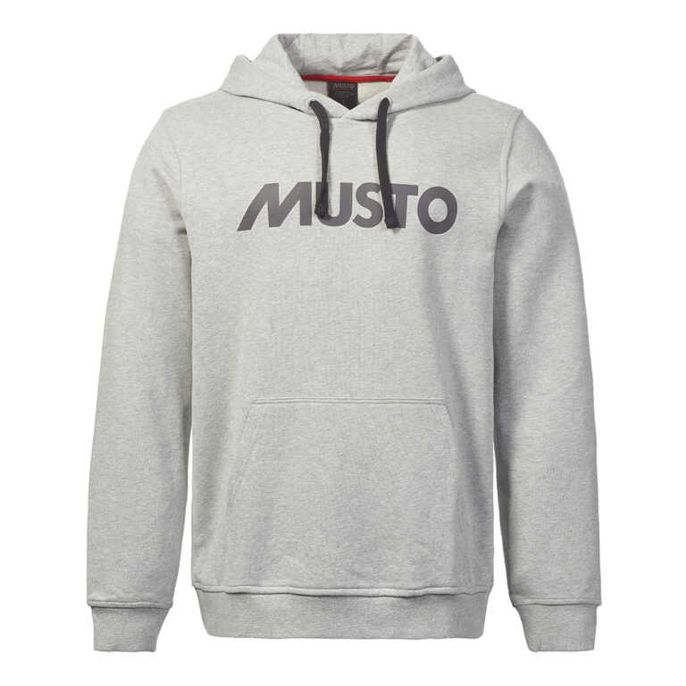 Musto Logo Hoodie - Grey Melange