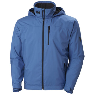 Helly Hansen Crew Hooded Midlayer Jacket - Azurite