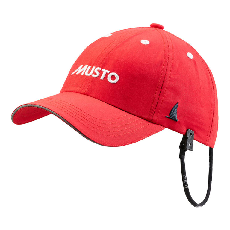 Musto Fast Dry Crew Cap - Red