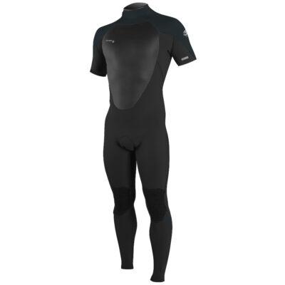 O'Neill Epic 3/2 Back Zip Short Sleeve Full Wetsuit - Black / Gun Metal