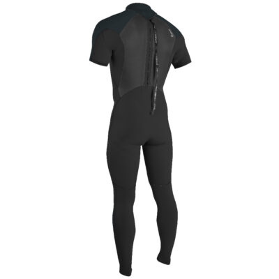 O'Neill Epic 3/2 Back Zip Short Sleeve Full Wetsuit - Black / Gun Metal