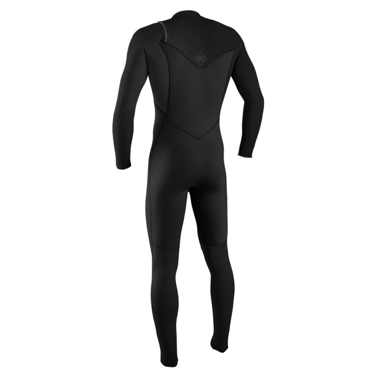 O'Neill Hyperfreak 4/3+ Chest Zip Full Wetsuit - Black