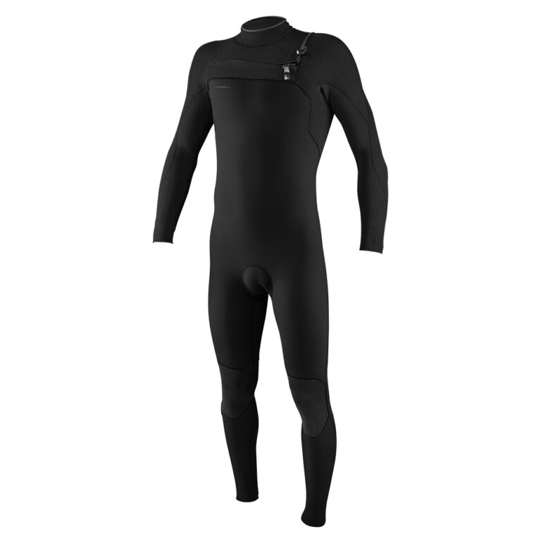 O'Neill Hyperfreak 5/4+ Chest Zip Full Wetsuit - Black