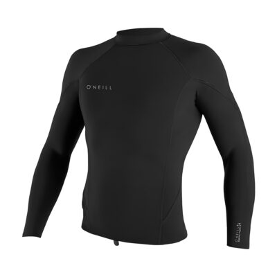 O'Neill Reactor 2 1.5mm Longsleeve Wetsuit Top - Black