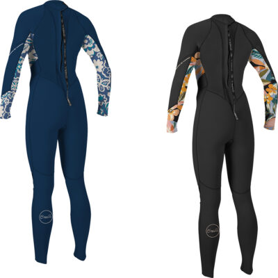 O'Neill Women's Bahia 3/2mm Back Zip Full Wetsuit - Image
