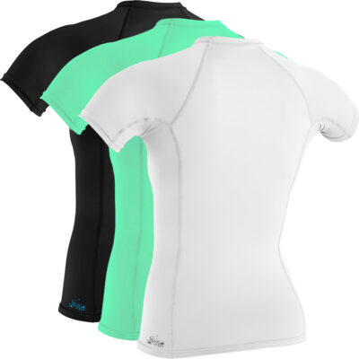 O'Neill Women's Basic Skins Short Sleeve Rash Guard - Image