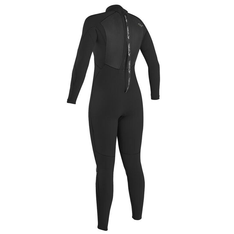 O'Neill Women's Epic 4/3mm Back Zip Full Wetsuit - Black